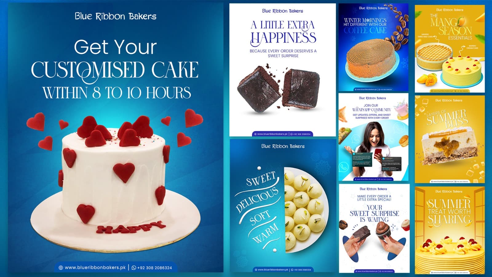 Blue Ribbon Bakers portfolio project
